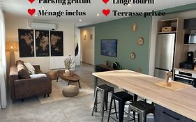 Maison calme avec terrasse-garage centre ville D